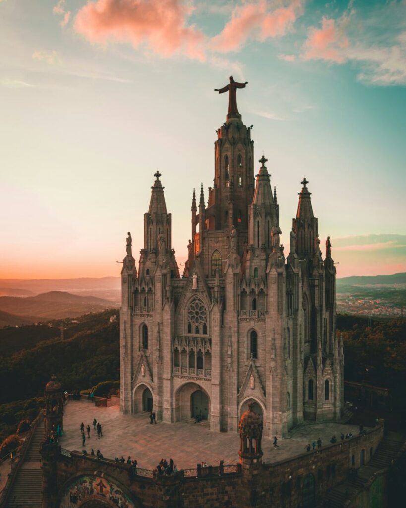 Die Tibidabo Kirche Sagrat Cor